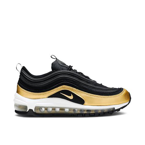 nike air max 97 zwart goud|Nike Air Max 97 black gold.